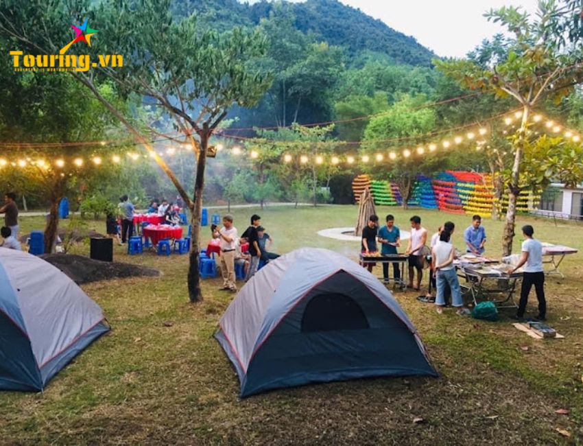 Cắm trại tại Hòa Phú Thành