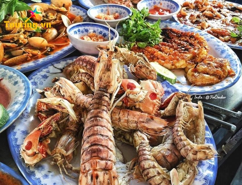 Thưởng thức hải sản