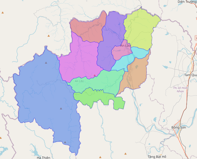 Bản đồ huyện An Lão 