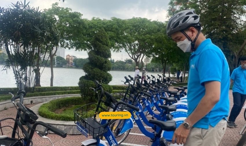 Trải nghiệm dịch vụ thuê xe đạp