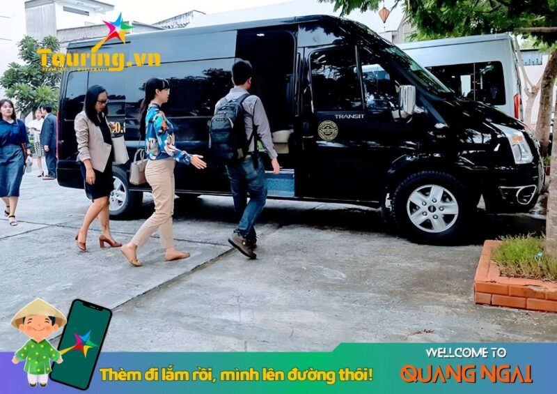 Thuê xe ô tô 16 chỗ Quảng Ngãi