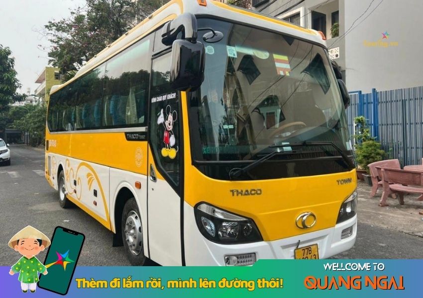 Touring dịch vụ cho thuê xe tại Quảng Ngãi