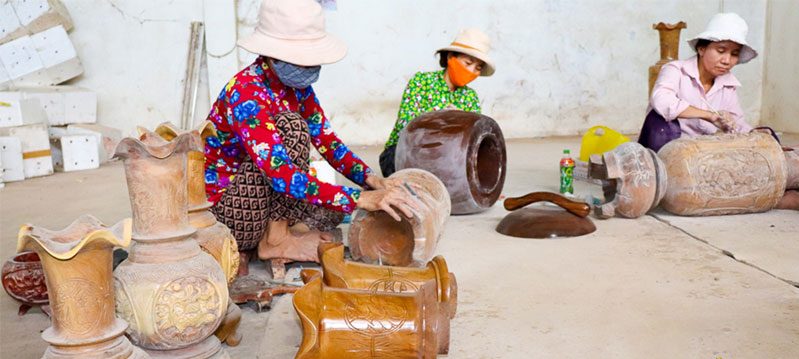 làng nghề truyền thống ở bình định