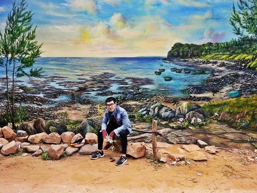 khám phá làng bích họa tuyệt đẹp