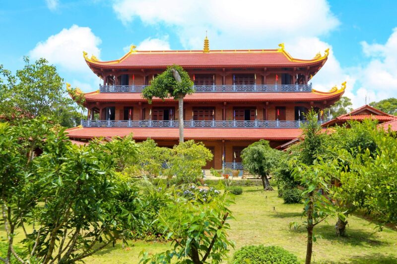 Một góc tại chùa Khánh Lâm