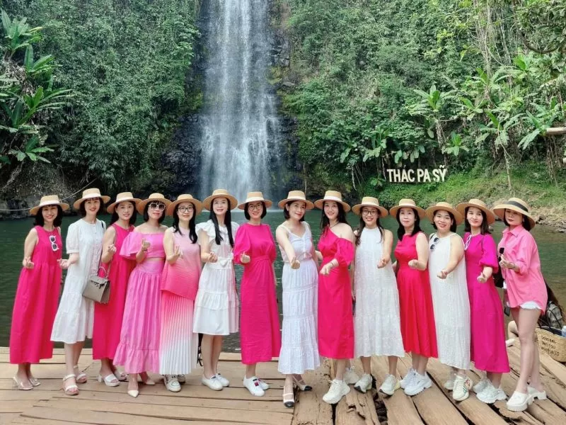Check in tại thác Pa Sỹ