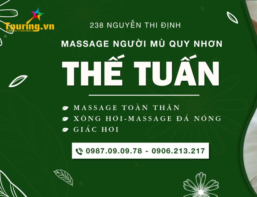 Massage người mù Thế Tuấn Quy Nhơn