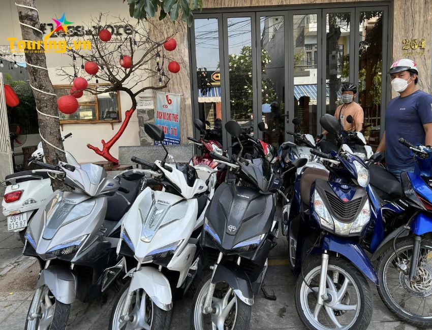 Thuê xe máy Tuy Hòa Phú Yên