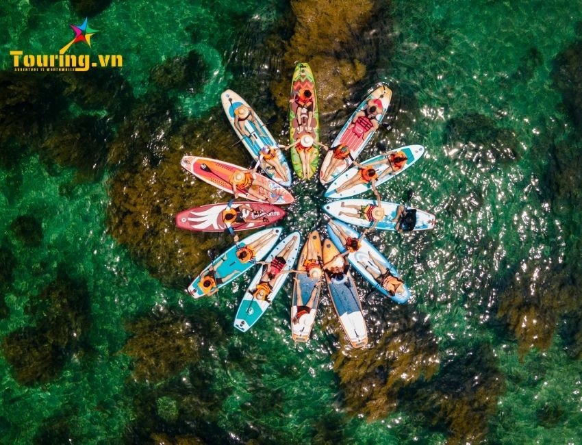 Chèo Sup tại Hòn Khô Nhơn Hải