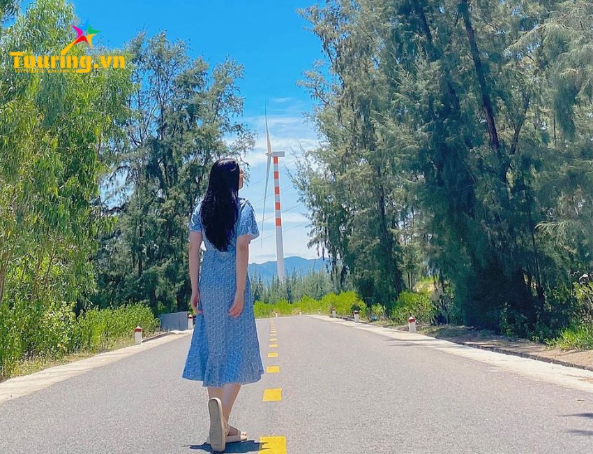 Check in con đường điện Gió