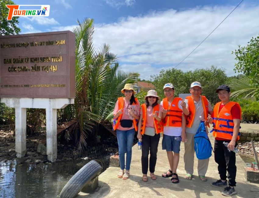 Tour du lịch Cồn Chim tại Cảng Phước Sơn