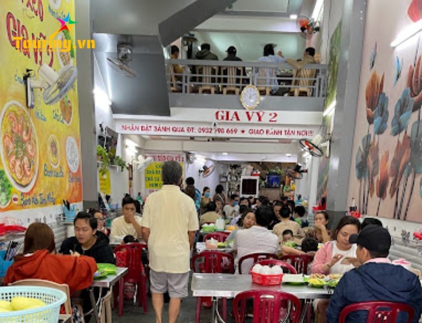 Bánh xèo tôm nhảy Gia Vỹ