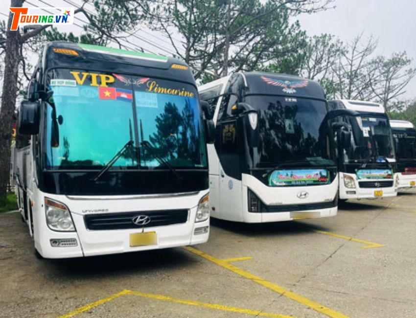 Xe 29 chỗ tham quan Măng Đen Kon Tum cho đoàn khách