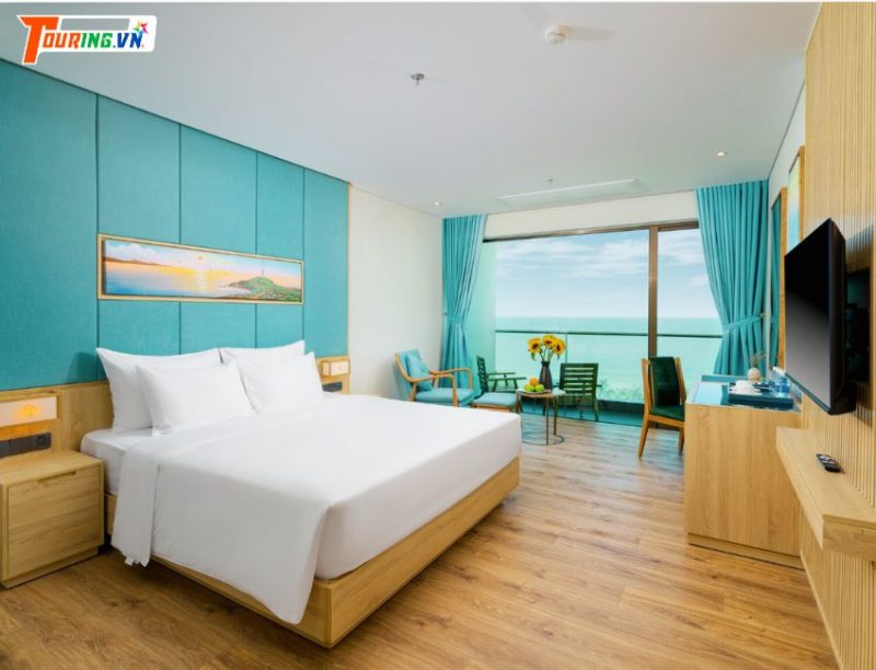 Phòng Pacific Ocean View tại Sala Grand TuyHoa Hotel
