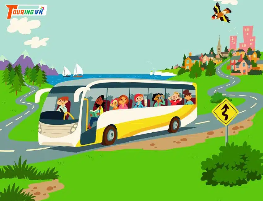 Dịch vụ đưa đón học sinh tận nơi, đúng giờ.